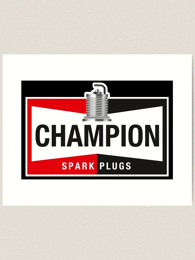 Mack　CHAMPION spark plug vintage ポスター Amazon.com: Retro Vintage Tin Metal Sign, Champion Spark