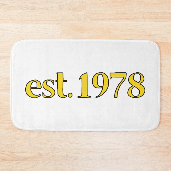 Item preview, Est. 1978 Cartoonish Retro Birthday designed and sold by MSA-42.