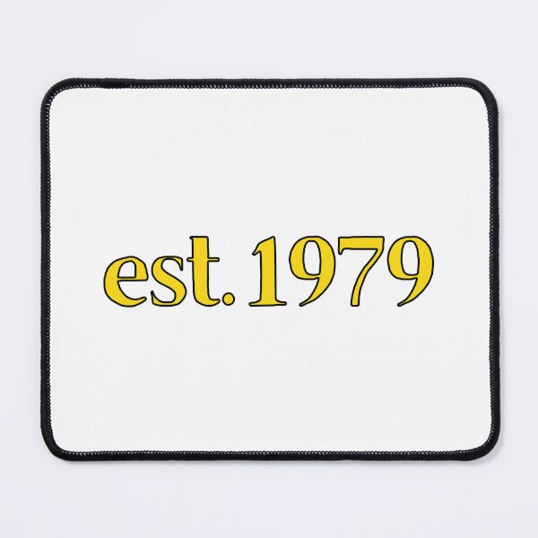 Item preview, Est. 1979 Cartoonish Retro Birthday designed and sold by MSA-42.