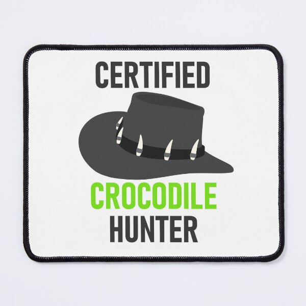 Item preview, Certified Crocodile Hunter Grey&Green designed and sold by RiciPaneto.