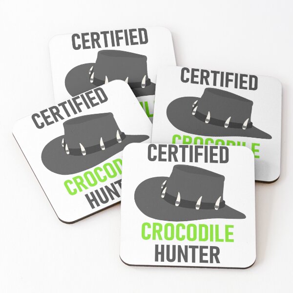 Item preview, Certified Crocodile Hunter Grey&Green designed and sold by RiciPaneto.