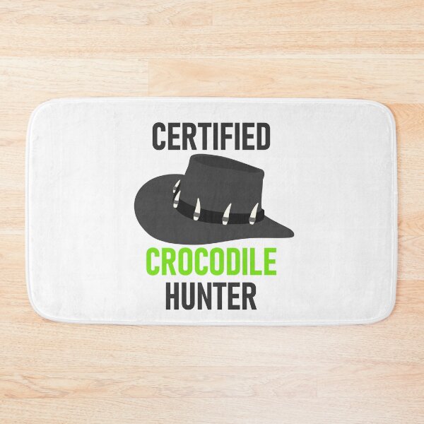 Item preview, Certified Crocodile Hunter Grey&Green designed and sold by RiciPaneto.