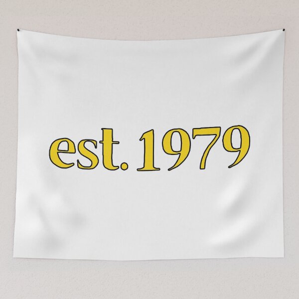Item preview, Est. 1979 Cartoonish Retro Birthday designed and sold by MSA-42.