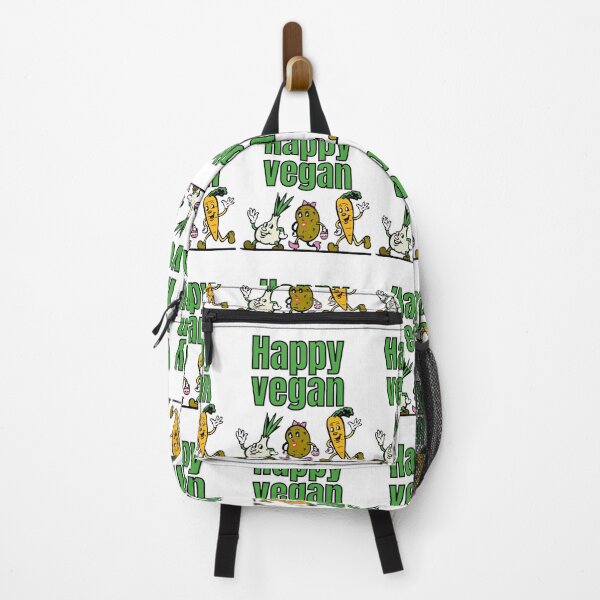 Item preview, Happy Vegan Garlic Potato Carrot designed and sold by RichTeeDesigns.