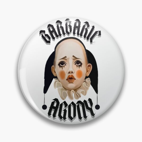 Item preview, Gothic Clown Barbaric Agony designed and sold by MOONJIRI.
