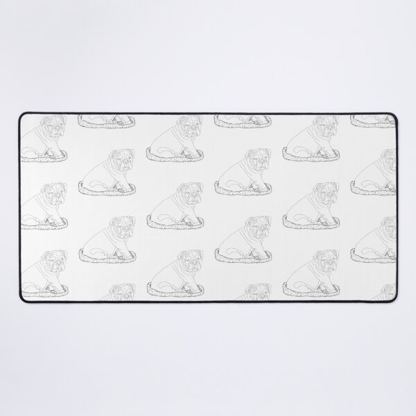 Item preview, English Bulldog - Line Art designed and sold by Hallamalla.