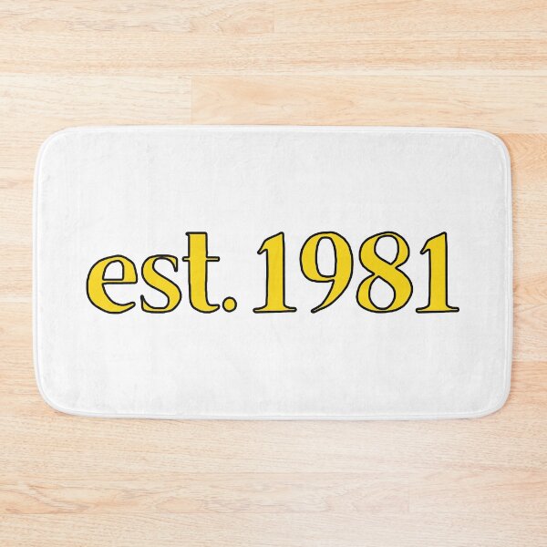 Item preview, Est. 1981 Cartoonish Retro Birthday designed and sold by MSA-42.