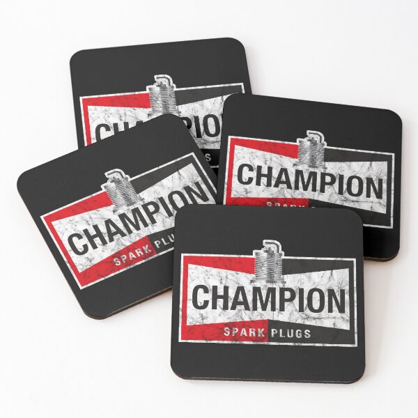 Item preview, Champion Spark Plugs Distressed Logo designed and sold by peterpaz.