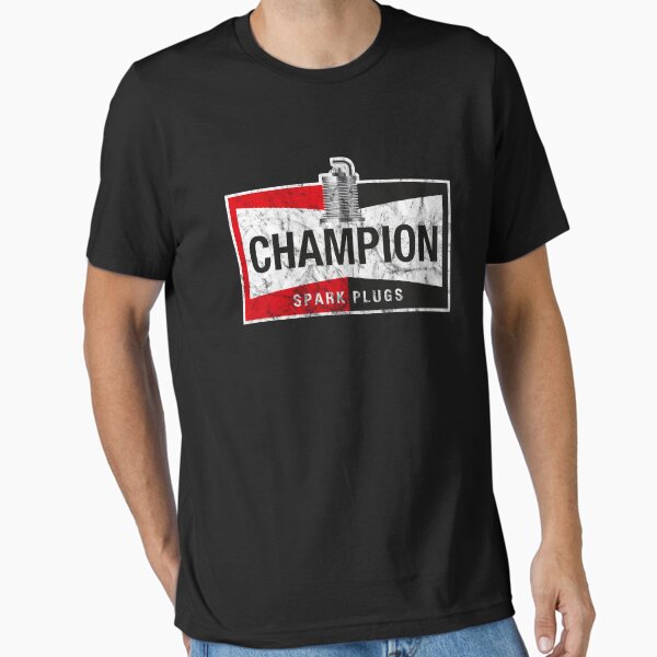 Item preview, Champion Spark Plugs Distressed Logo designed and sold by peterpaz.