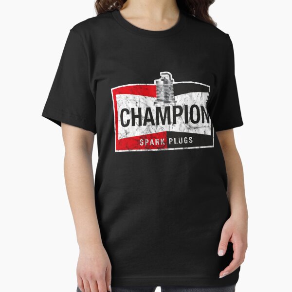 Item preview, Champion Spark Plugs Distressed Logo designed and sold by peterpaz.