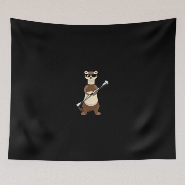 Item preview, Funny Ferret Wearing Sunglasses Baton Twirling  designed and sold by amyadt77.