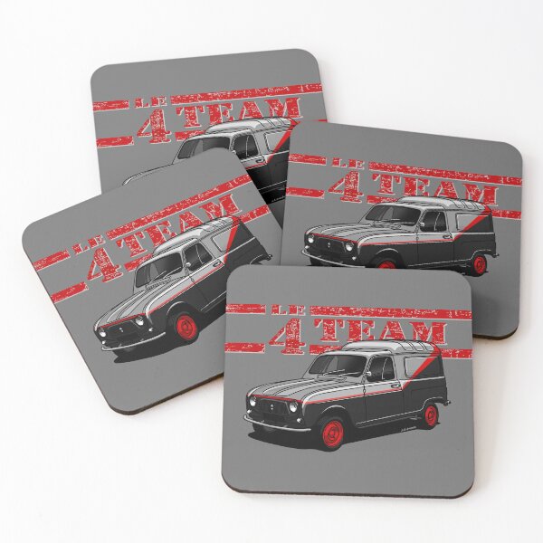 Item preview, The classic French 4 Team van designed and sold by designjaag.