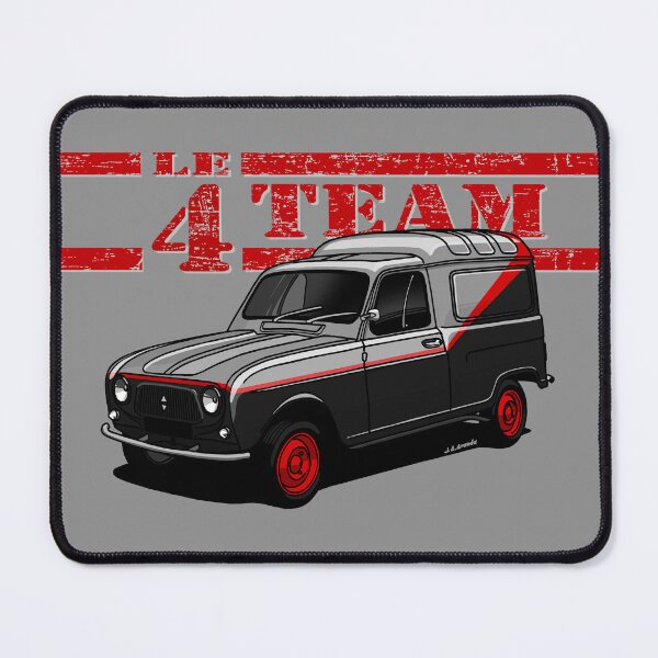 Item preview, The classic French 4 Team van designed and sold by designjaag.
