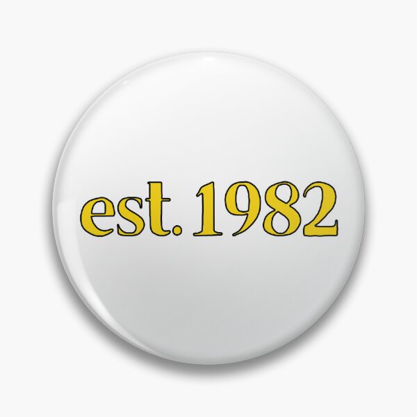 Item preview, Est. 1982 Cartoonish Retro Birthday designed and sold by MSA-42.