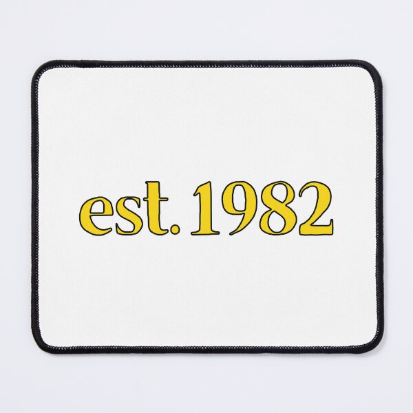 Item preview, Est. 1982 Cartoonish Retro Birthday designed and sold by MSA-42.