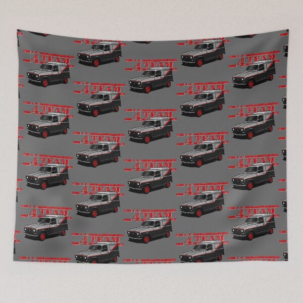 Item preview, The classic French 4 Team van designed and sold by designjaag.