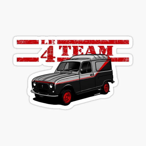 Renault R4 Stickers for Sale