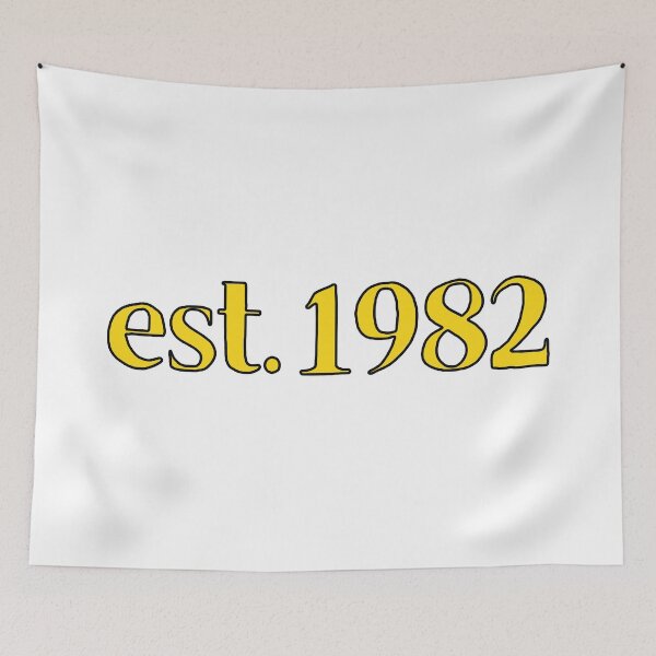 Item preview, Est. 1982 Cartoonish Retro Birthday designed and sold by MSA-42.