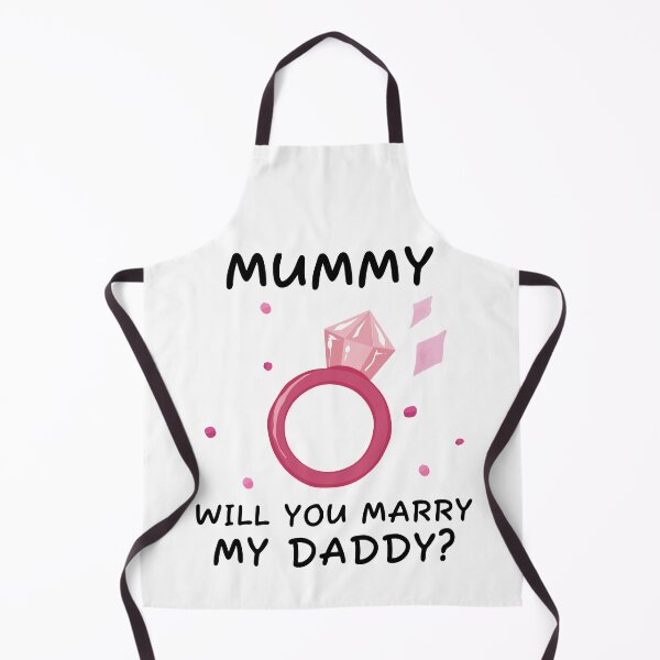 Item preview, Mummy will you marry my daddy marriage proposal baby onesie designed and sold by Tiny-Piggy.