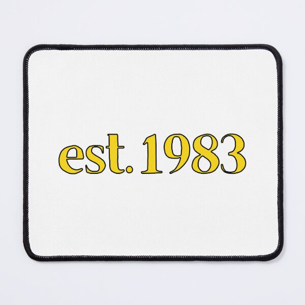Item preview, Est. 1983 Cartoonish Retro Birthday designed and sold by MSA-42.