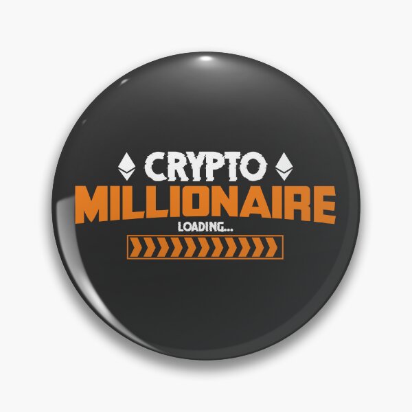 Item preview, Crypto Millionaire Loading Funny Cryptocurrency Bitcoin Ethereum designed and sold by MH Style.