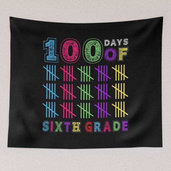 Item preview, 100 Days Of Sixth Grade Teacher Boys Girls 100th Day School  designed and sold by amyadt77.