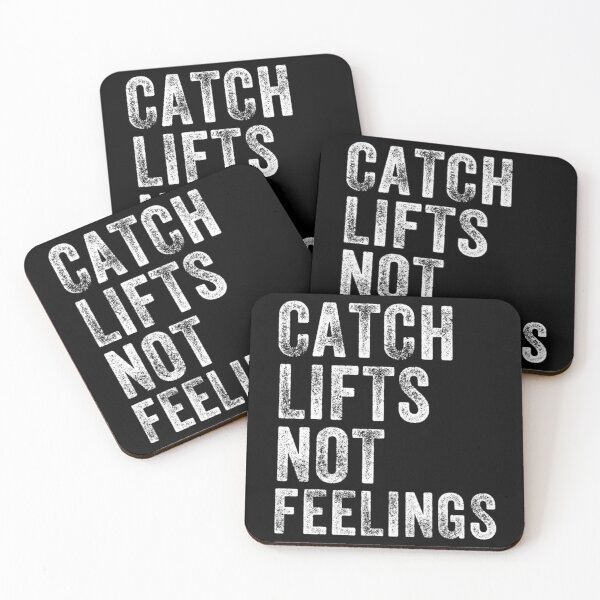 Item preview, Catch Lifts Not Feelings Gym Classic T-Shirt designed and sold by alishaston.