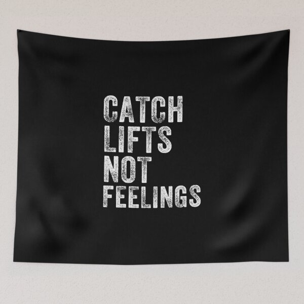 Item preview, Catch Lifts Not Feelings Gym Classic T-Shirt designed and sold by alishaston.