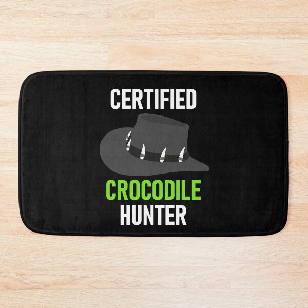 Item preview, Certified Crocodile Hunter White&Green designed and sold by RiciPaneto.