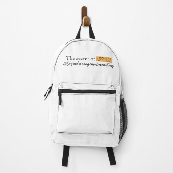 Item preview, The secret of happiness is to find a congenial monotony designed and sold by Badrart.