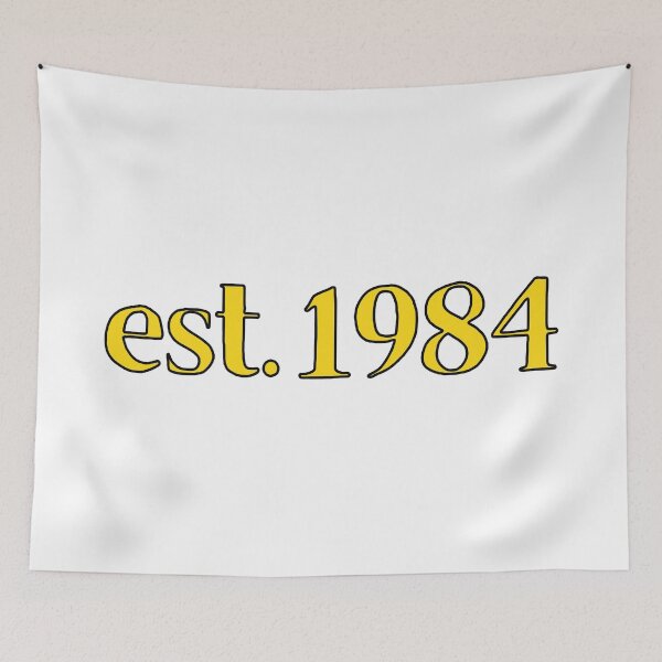 Item preview, Est. 1984 Cartoonish Retro Birthday designed and sold by MSA-42.