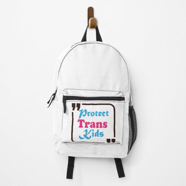 Item preview, Protect trans kids (flag text) . designed and sold by AMERZAGUE DESIGN.