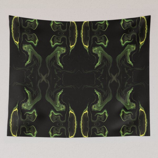 Item preview, Yellow Streak, Yellow and green fusion with a contrasting black background designed and sold by I-Desire.