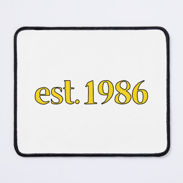 Item preview, Est. 1986 Cartoonish Retro Birthday designed and sold by MSA-42.