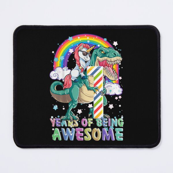 Item preview, 1 Years Old Unicorn Riding T Rex Dinosaur 1st Birthday designed and sold by brita797.