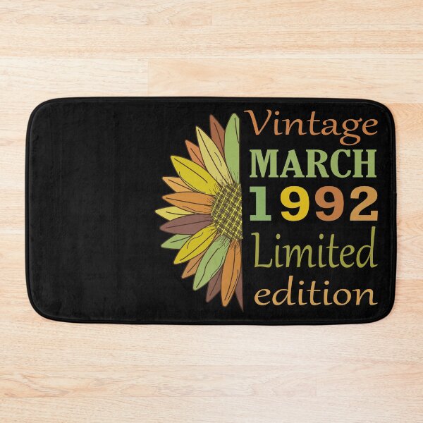 Item preview, vintage march 1992 limited edition, 30 Year Old Gifts Vintage 1992 Limited Edition 30th Birthday designed and sold by SimoSaladain.