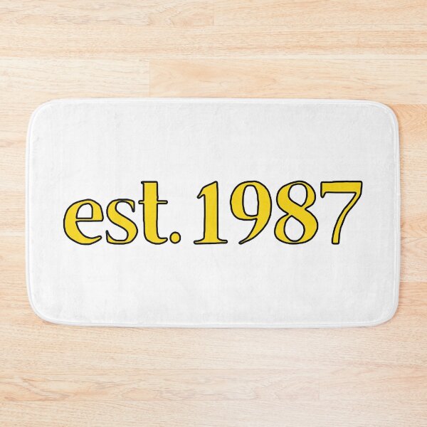 Item preview, Est. 1987 Cartoonish Retro Birthday designed and sold by MSA-42.