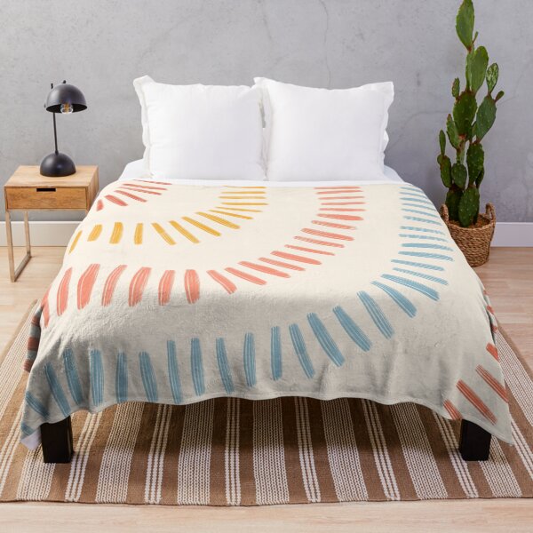 Item preview, waves of brush strokes pattern designed and sold by Florence O’Brien.