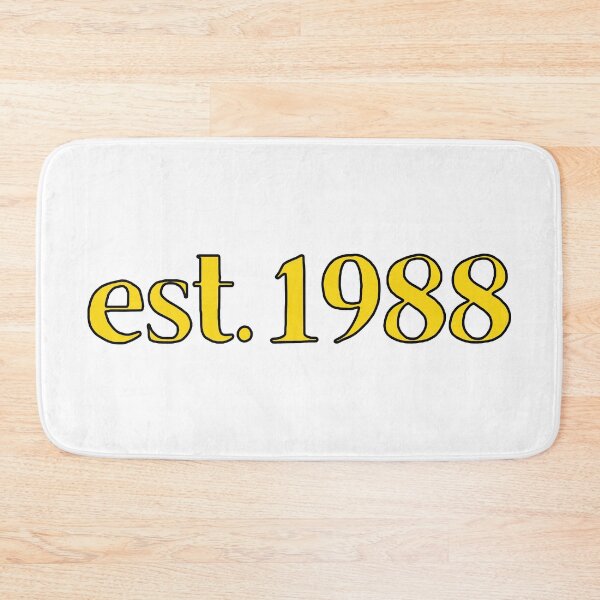 Item preview, Est. 1988 Cartoonish Retro Birthday designed and sold by MSA-42.