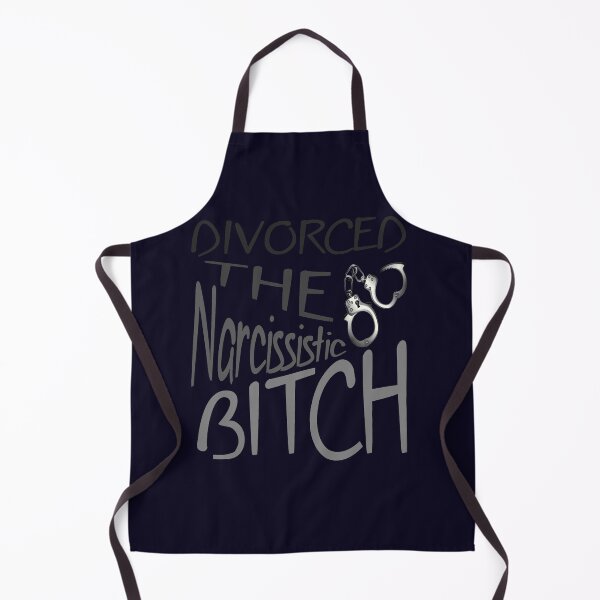 Item preview, Divorced The Narcissistic Bitch Grey Text With Open Handcuffs designed and sold by taiche.