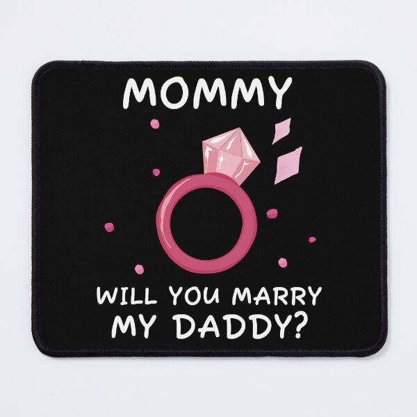 Item preview, Mommy will you marry my daddy marriage proposal baby onesie designed and sold by Tiny-Piggy.