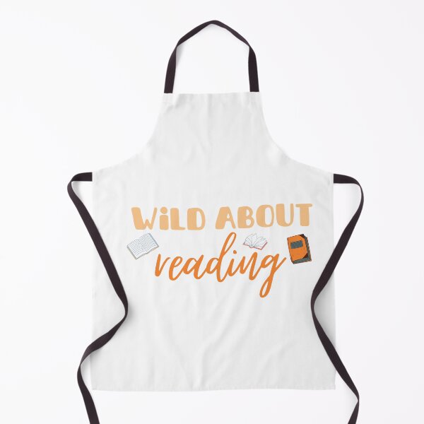 Item preview, wild about reading , books lover designed and sold by artidesgn.
