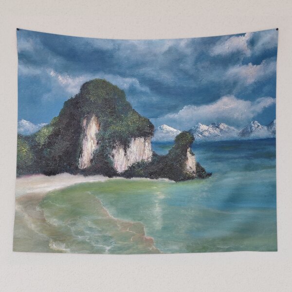 Item preview, Paradise - amazing tropical island landscape by Luna Smith designed and sold by Luna-Smith.