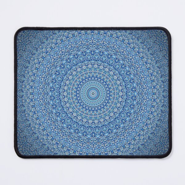 Item preview, Blue and Black Traditional Mandala designed and sold by AntiquusForma.