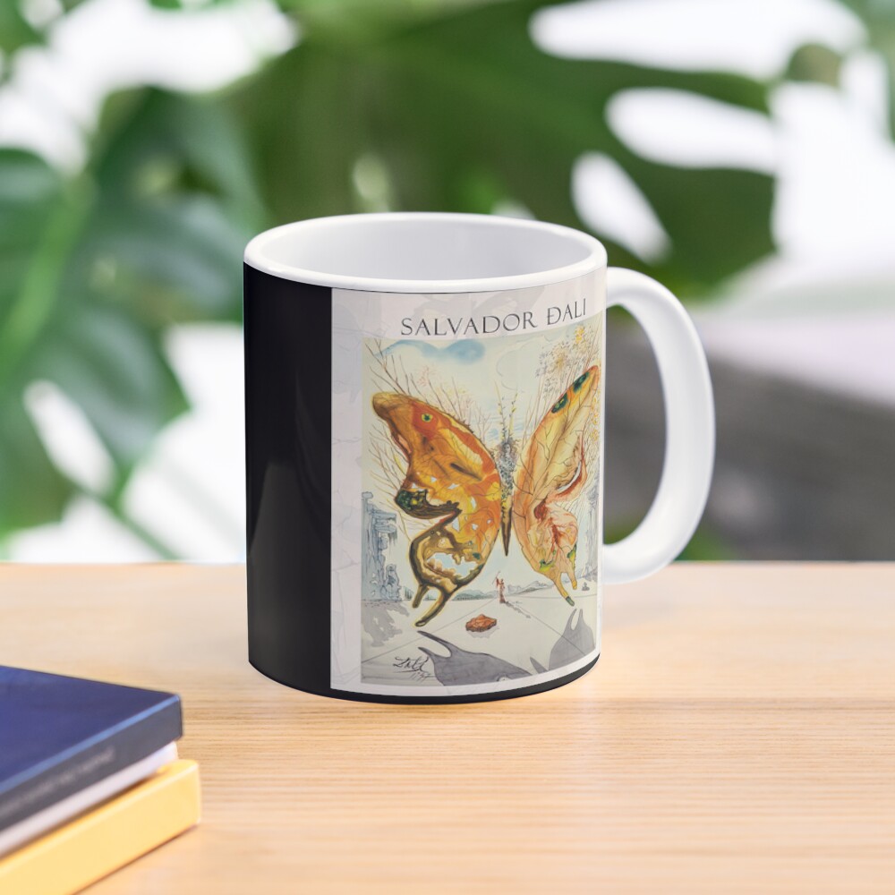 Salvador Dali Butterfly Art - Salvador Dali Venus Butterfly - Salvador Dali  Exhibition 1947 Poster Coffee Mug for Sale by douglasNVD