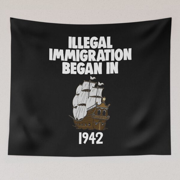 Item preview, Illegal Immigration Began In designed and sold by Bendthetrend.