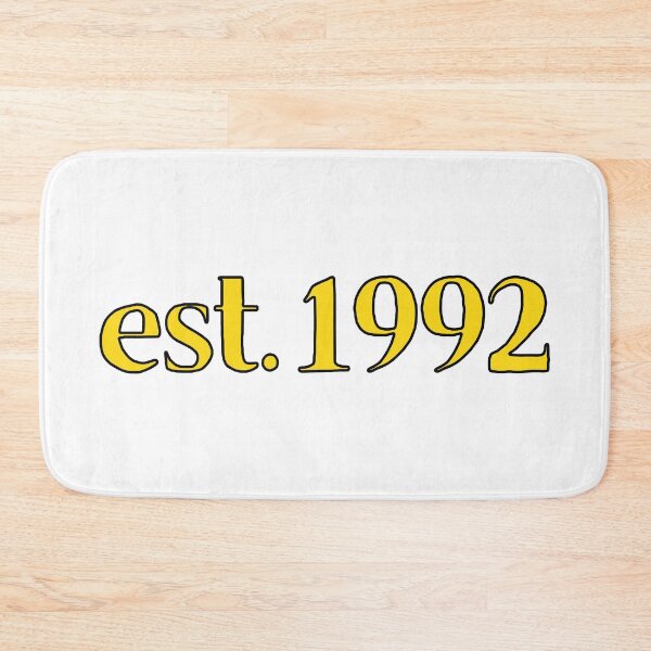 Item preview, Est. 1992 Cartoonish Retro Birthday designed and sold by MSA-42.