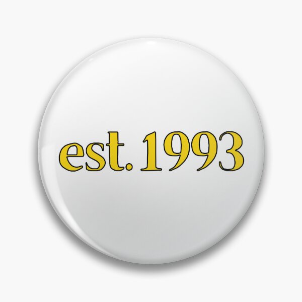 Item preview, Est. 1993 Cartoonish Retro Birthday designed and sold by MSA-42.