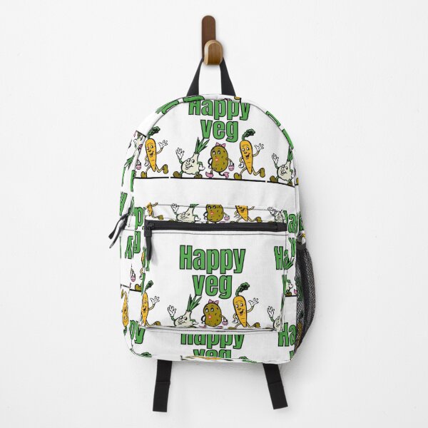 Item preview, Happy Veg Garlic Potato Carrot designed and sold by RichTeeDesigns.