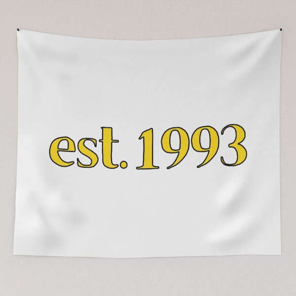 Item preview, Est. 1993 Cartoonish Retro Birthday designed and sold by MSA-42.